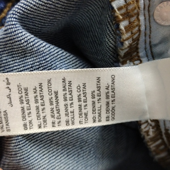 Fat Face UK Women Chesham Girlfriend Blue Dark Wash High Rise Straight Leg Jean - Picture 7 of 14